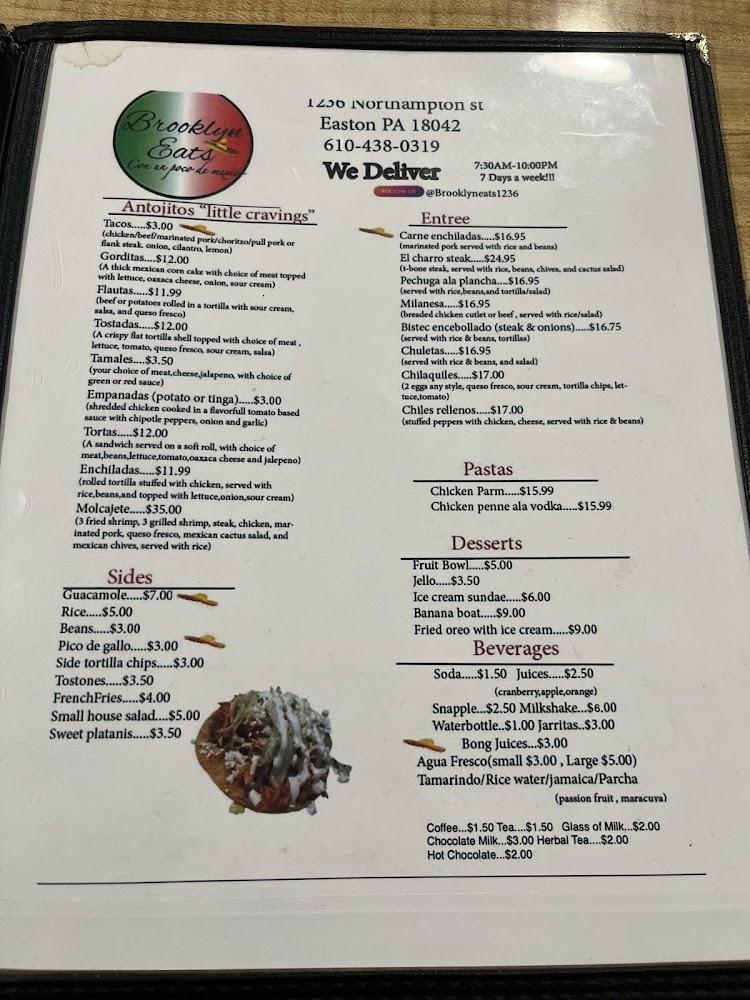 Brooklyn Eats Menu image 2
