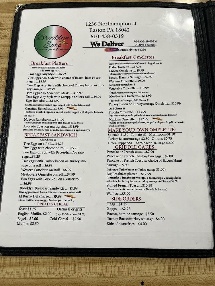 Brooklyn Eats Menu image 3